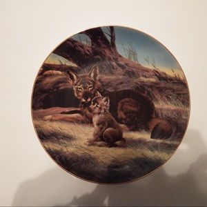 WS George Collector plate The Red Wolf